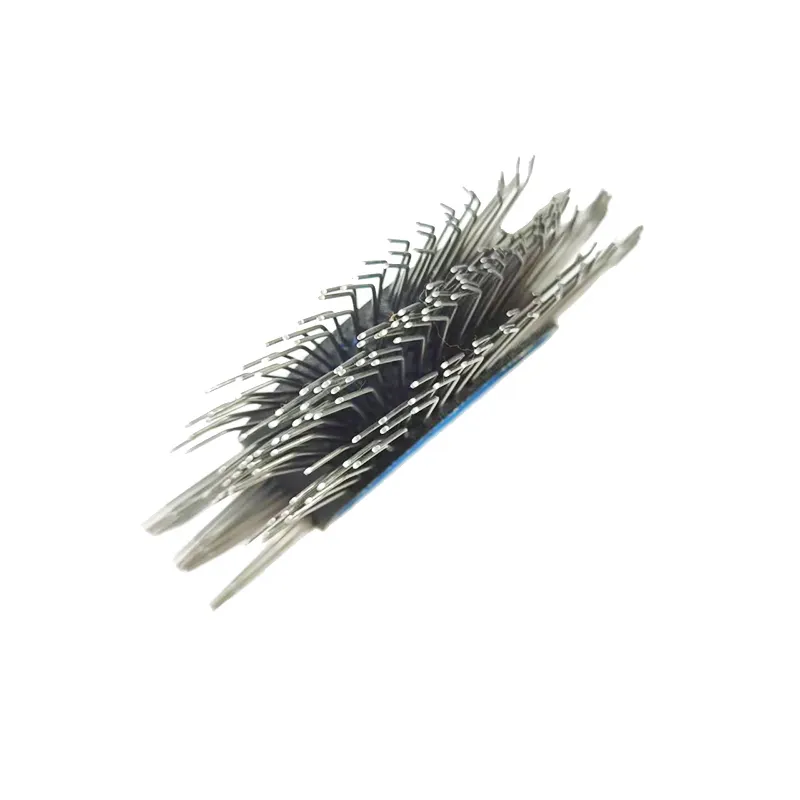 CLEAN WORLD Bristle Blasting Belt High Carbon Spring Steel 23mm Width Wire Brush