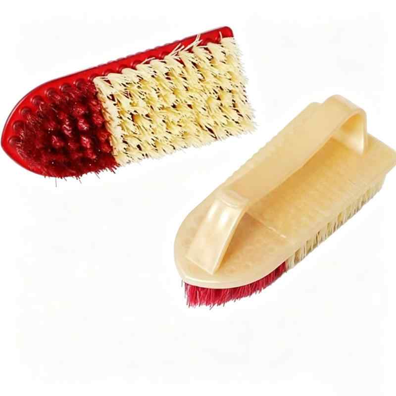 CLEAN WORLD Household Plastic Multi-Functional Shoes Clothes Brush Laundry Cleaning Scrub Brush for Tile Sink Dish and Carpet