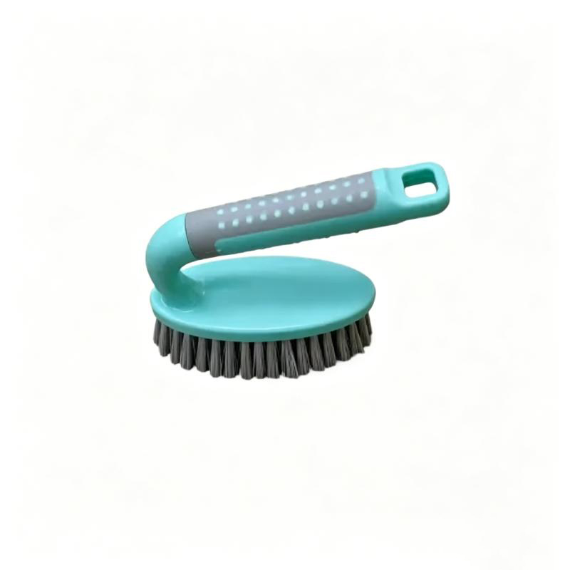 CLEAN WORLD Household Eco-Friendly PP Bristles Handheld Laundry Cleaning Brush Customized Color PP+TPR Handle Clean Brush for Kitchen