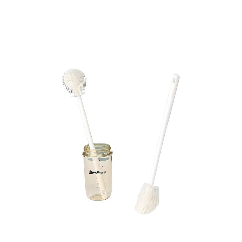 CLEAN WORLD Kitchen Bottle brush  Bottle Cleaning Brush with Long Anti-Slip Strong Handle || Multi Purpose and Cleaner Mop for Home & Kitchen Cleaning (1 Pc - Multicolor)