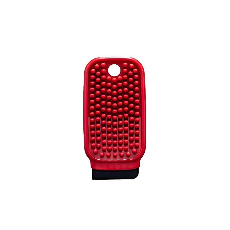 CLEAN WORLD Kitchen Pot and bowl brush 2PCS Silicone Dish Scrubber & Vegetable Cleaning Brush with Handle – Multipurpose Fruit & Veg Scrub, Kitchen Sink & Utensil Cleaning Scraper, Reusable Eco-Friendly Silicone Brush-Multicolour