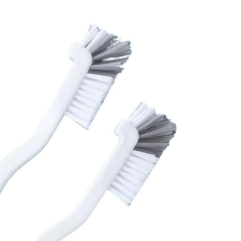 CLEAN WORLD Kitchen Bottle brush 2 Pack Dish Brush, Dish Cleaning Brush, Corner Bottle Brush, Scrubber for Kitchen, Grout Brush, Bathroom Sink Brush, Pot Brush, Pan with Handle for Cleaning Dish