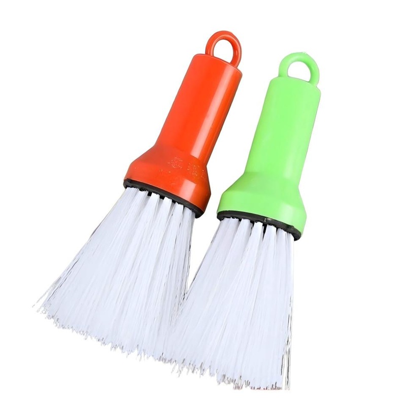 CLEAN WORLD Kitchen Pot and bowl brush Handle Kitchen Brush Ergonomic Plastic Dishwashing Brush Non- Grip Random Color for Effortless Cleaning of Dishes and Pots