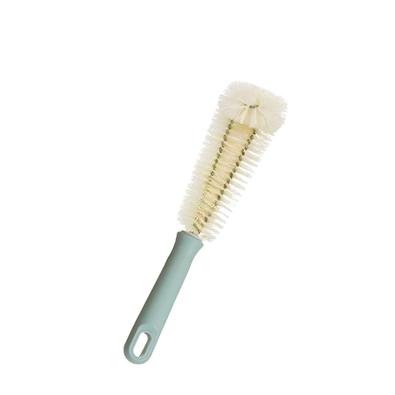 CLEAN WORLD Kitchen Bottle brush Water Bottle Cleaner Brush, Spiral Soft Bristle Rocker Cleaner Brush, Multifunctional Portable Cup Scrubber for Tumblers, Glass Flasks, Mugs Containers