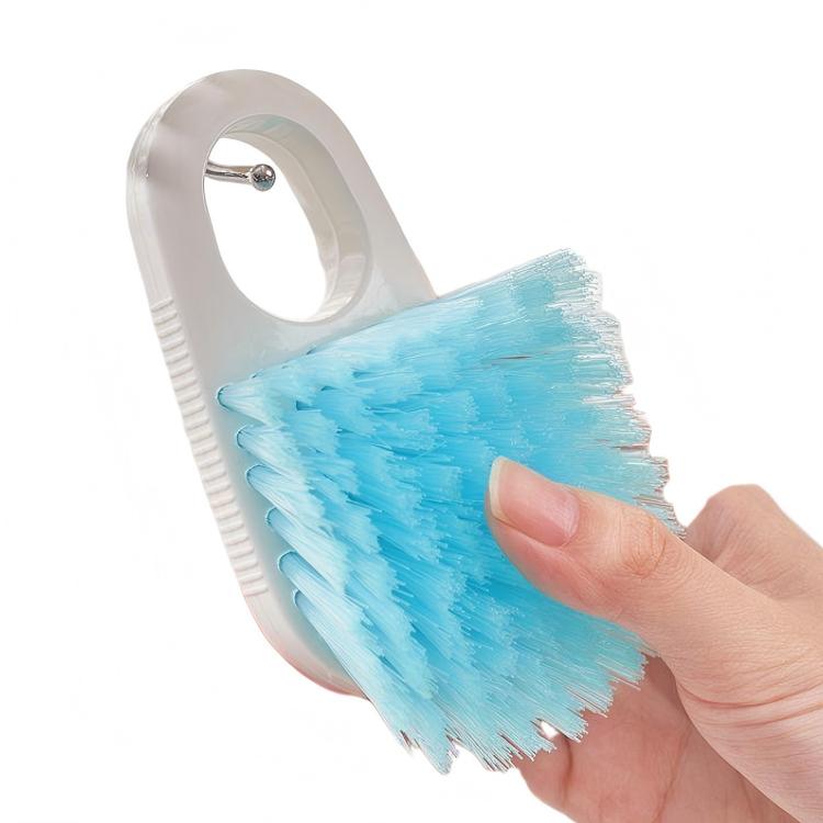 CLEAN WORLD Kitchen Gas Stove Brush Shower Brush, Cleaning Scrubbing Brush - Bathroom Scrubbing Shower Brush, Bristle Cleaning Brush for Tub, Washbasin, Mats, Shoe Tiles