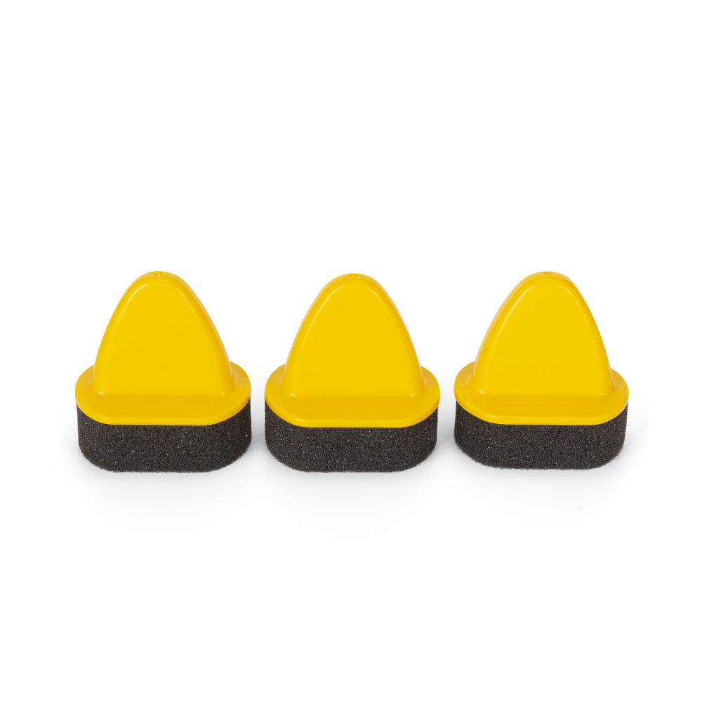 CLEAN WORLD High Quality Household Cleaning Brush Durable Sponge Wiping Shoes Brushes with Plastic Handle