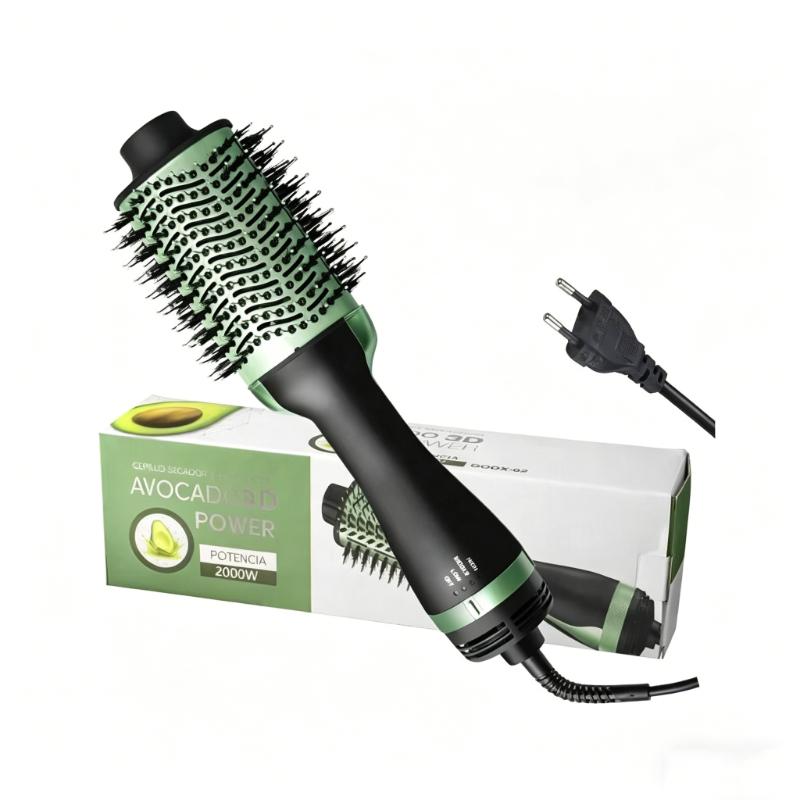 CLEAN WORLD Detachable Interchangeable Electric Hair Brushes Comb 1 Step Hair Dryer Brush Set with High Quality
