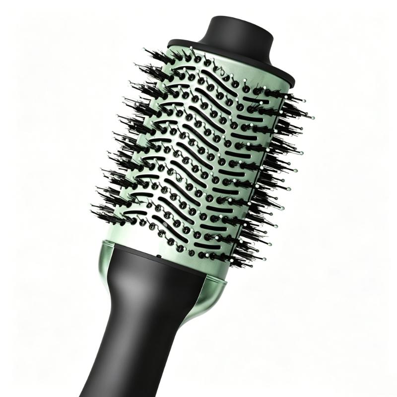 CLEAN WORLD Detachable Interchangeable Electric Hair Brushes Comb 1 Step Hair Dryer Brush Set with High Quality