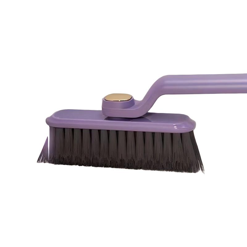 CLEAN WORLD Bathroom Brush, Household Multi-function Rotating 2-in-1 Gap Cleaning Brush Bathroom Tile 360 No Dead Angle Scrubbing Brush