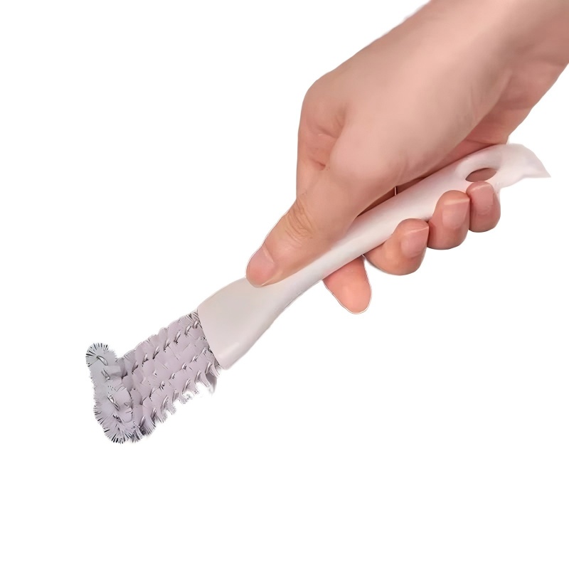 CLEAN WORLD Kitchen  Gas Stove Brush Cleaner Scrap BBQ Brush Bristles Head for Cast Iron Grate Outdoor Grill