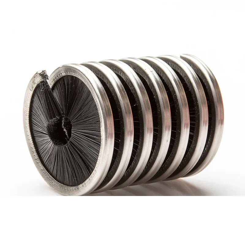 Clean World 8-13mm Climbing Rope Cleaning Brush Stainless Steel Nylon Brush for Chain & Rope Derusting Cleaning