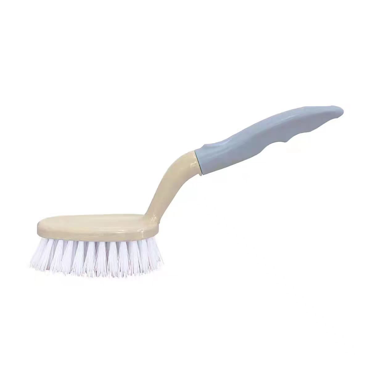 CLEAN WORLD Bathroom Brush, Multifunctional Heavy-Duty Bristles Laundry Bath Tub Tile Cleaning Brush Kitchen Bathroom Long Handle Scrub Brush