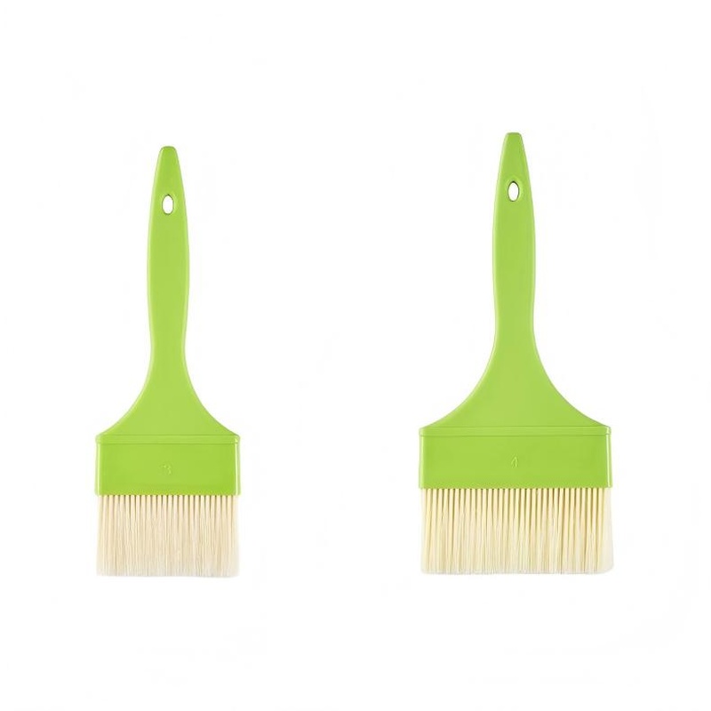 CLEAN WORLD Kitchen Grill brush 4 Pack Pastry Brushes, Basting Brush for Cooking, BBQ Brush for Oil & Sauce