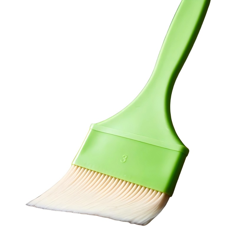 CLEAN WORLD Kitchen Grill brush 4 Pack Pastry Brushes, Basting Brush for Cooking, BBQ Brush for Oil & Sauce