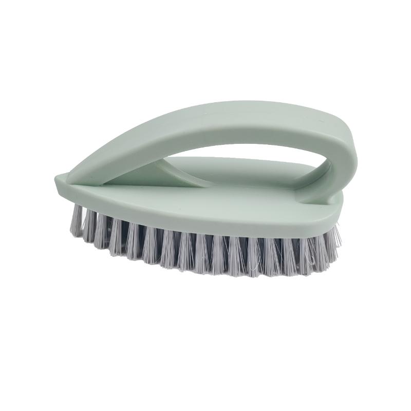 CLEAN WORLD Household Cleaning Brushes Sustainable Plastic Brush Tool for Kitchen and Laundry