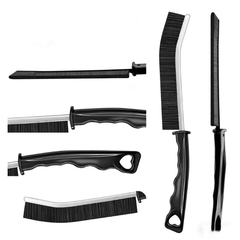 CLEAN WORLD OEM Crevice Cleaning Brushes Gap Kitchen Dead Angle Dust Clean Brush with Long Handle