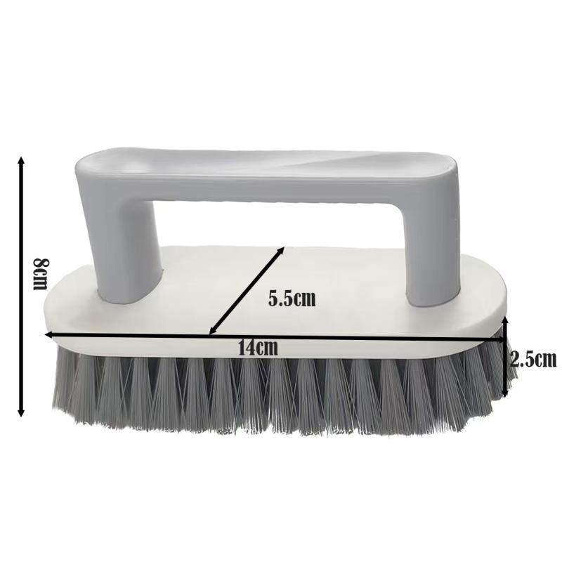 CLEAN WORLD Household Cleaning Brushes Shoe & Laundry Soft PP Material Brushes for Kitchen and Bathroom Use