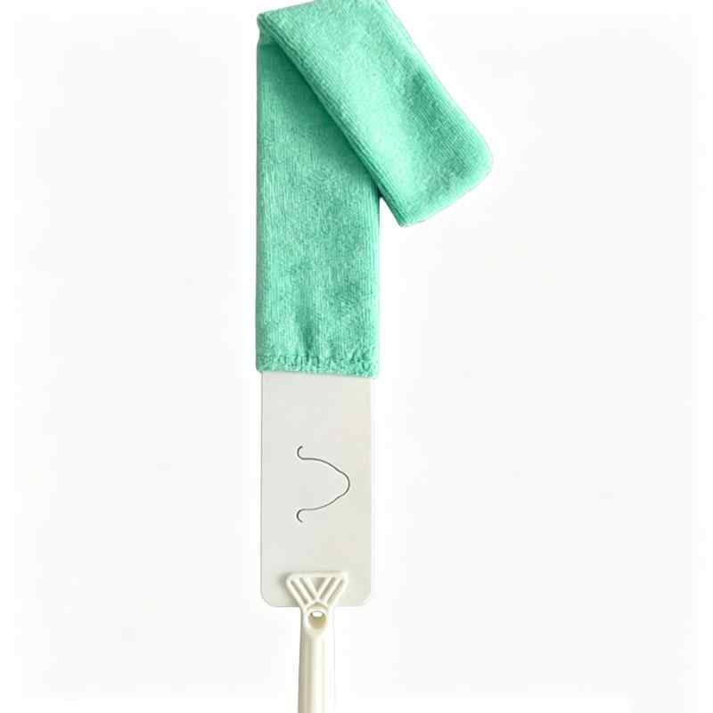 CLEAN WORLD Multifunctional Microfiber Cleaning Brush Replaceable Household Dust Clean Brush for Home Use