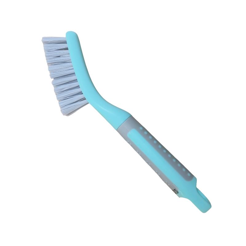 CLEAN WORLD Eco-Friendly Cleaning Brush PP+TPR Handle Household Cleaning Brushes for Kitchen Gap and Corner
