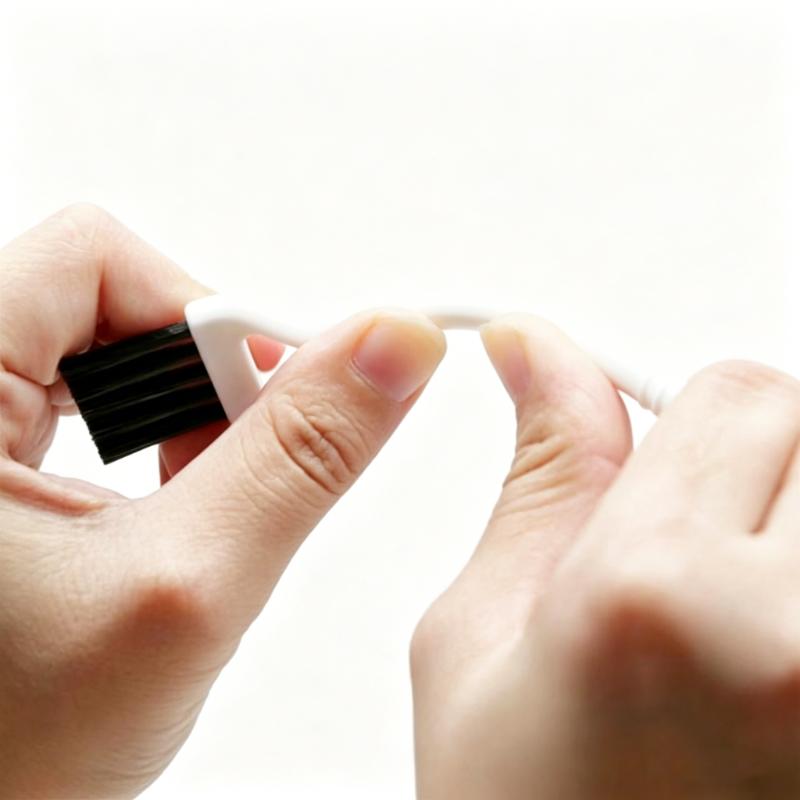 CLEAN WORLD Household Cleaning Brush Nylon Bristles PP Handle Dust Cleaner for Keyboard