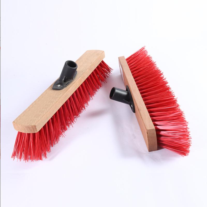 CLEAN WORLD Factory Price Wooden Board Brushes Sturdy and Durable Floor Cleaning Brush for Streets and Floors