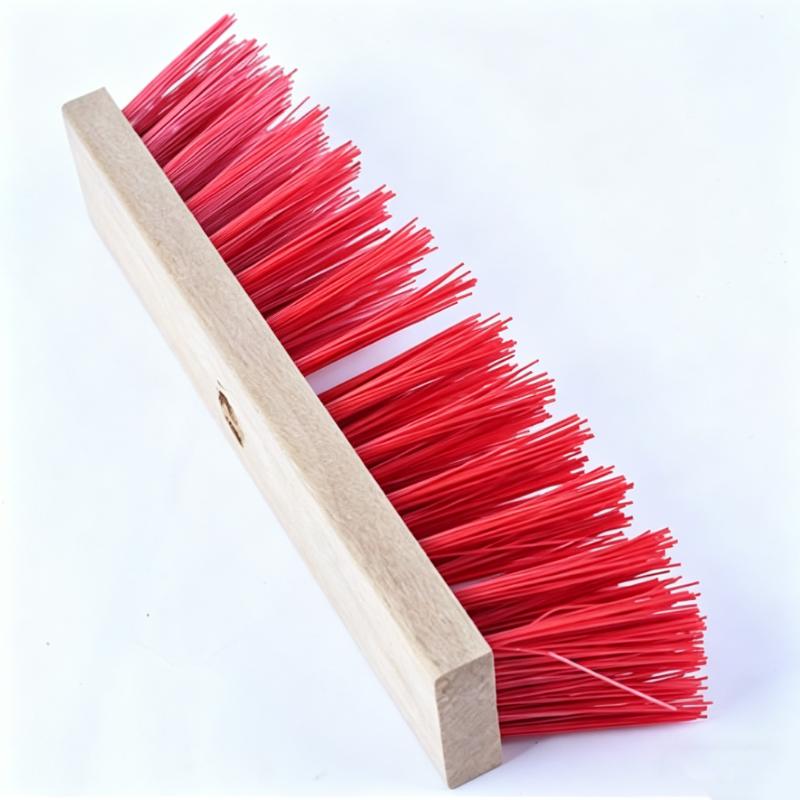 CLEAN WORLD Factory Price Wooden Board Brushes Sturdy and Durable Floor Cleaning Brush for Streets and Floors