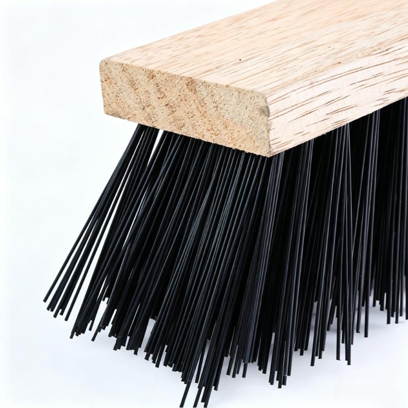CLEAN WORLD Factory Price Wooden Board Brushes Sturdy and Durable Floor Cleaning Brush for Streets and Floors