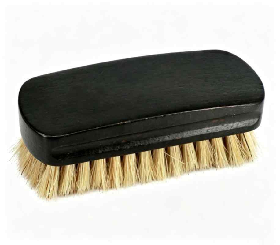 CLEAN WORLD Wholesale Custom Wooden Handle Cleaning Brush Soft Horsehair Cleaner Tools for Shoes