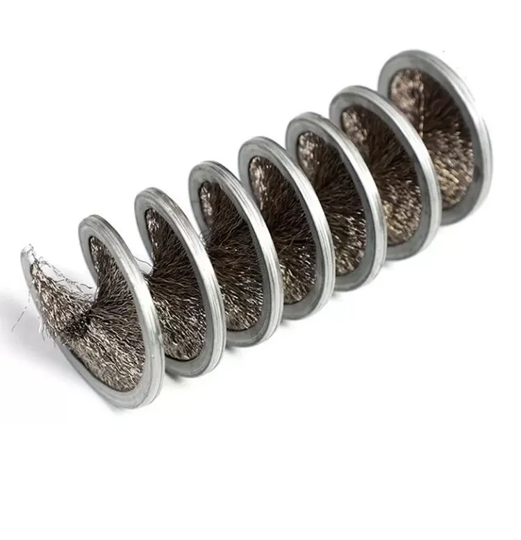 CLEAN WORLD Carbon Steel Wire Inner Spring Spiral Coil Brush for Descaling, Polishing and Rope Cleaning
