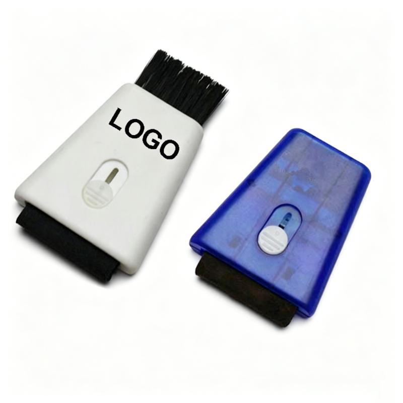 CLEAN WORLD Custom Plastic Retractable Keyboard Brush Computer Mobile Phone Laptop Screen Cleaner Tools