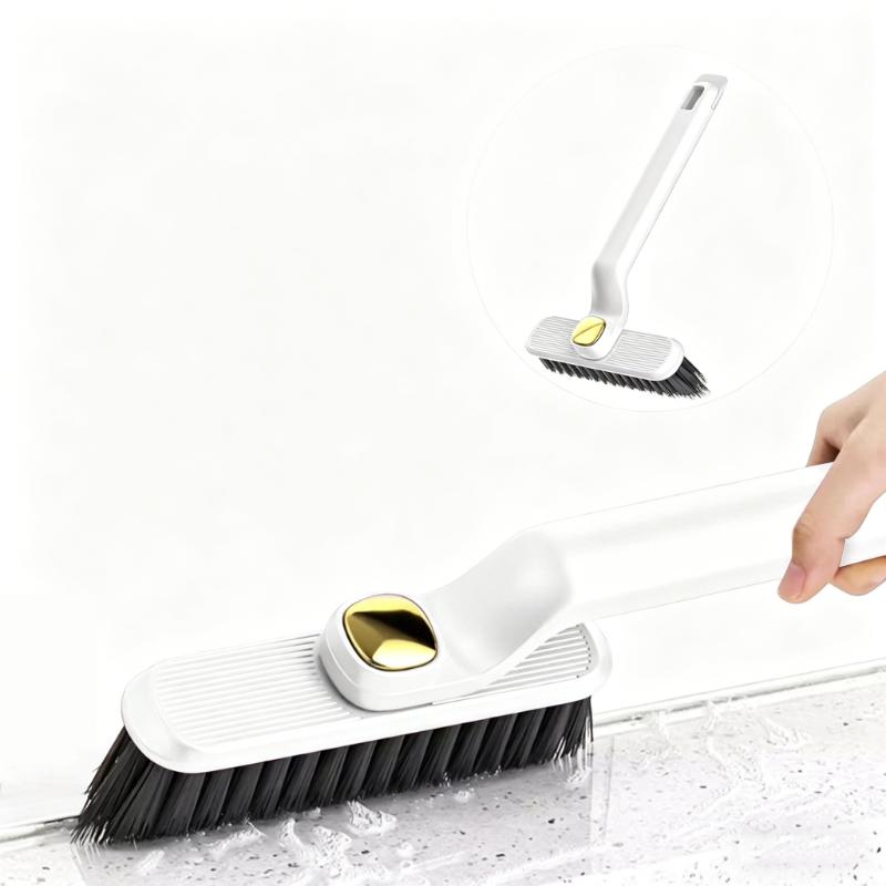 CLEAN WORLD Household Cleaning Brush Multi-Function Slot Cleaning Brush for Bathroom Windows Walls Floors