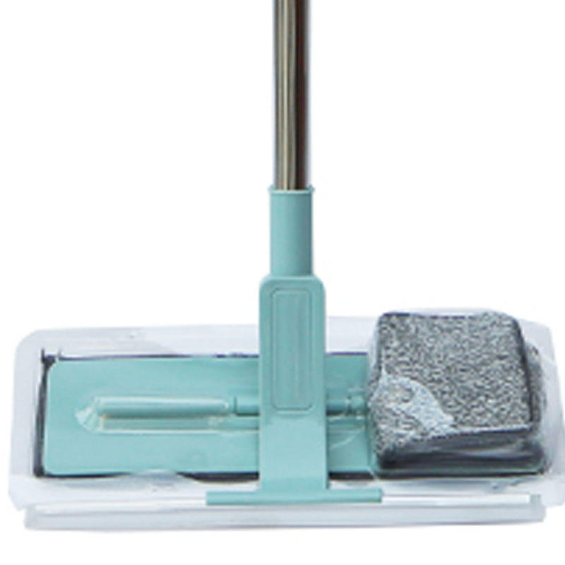 CLEAN WORLD Household Window Washing Brush Stainless Long Handle Rubber Scraper Wiper Cleaning Tools