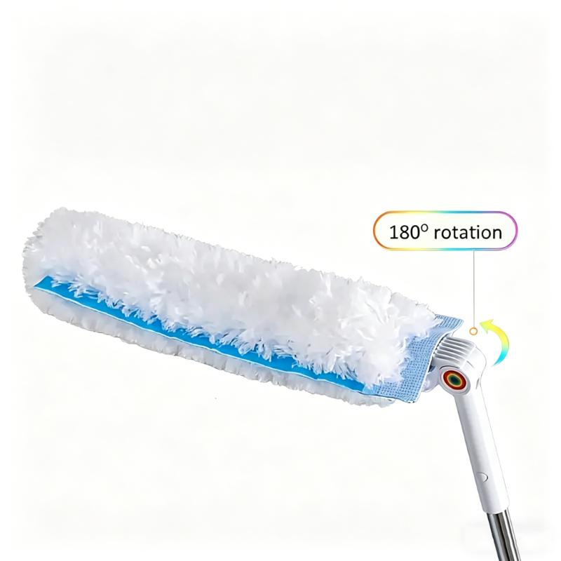 CLEAN WORLD Hot Sale Long Handle Cleaning Accessory Dusters Flexible Sofa Dust Mop for Home and Furniture