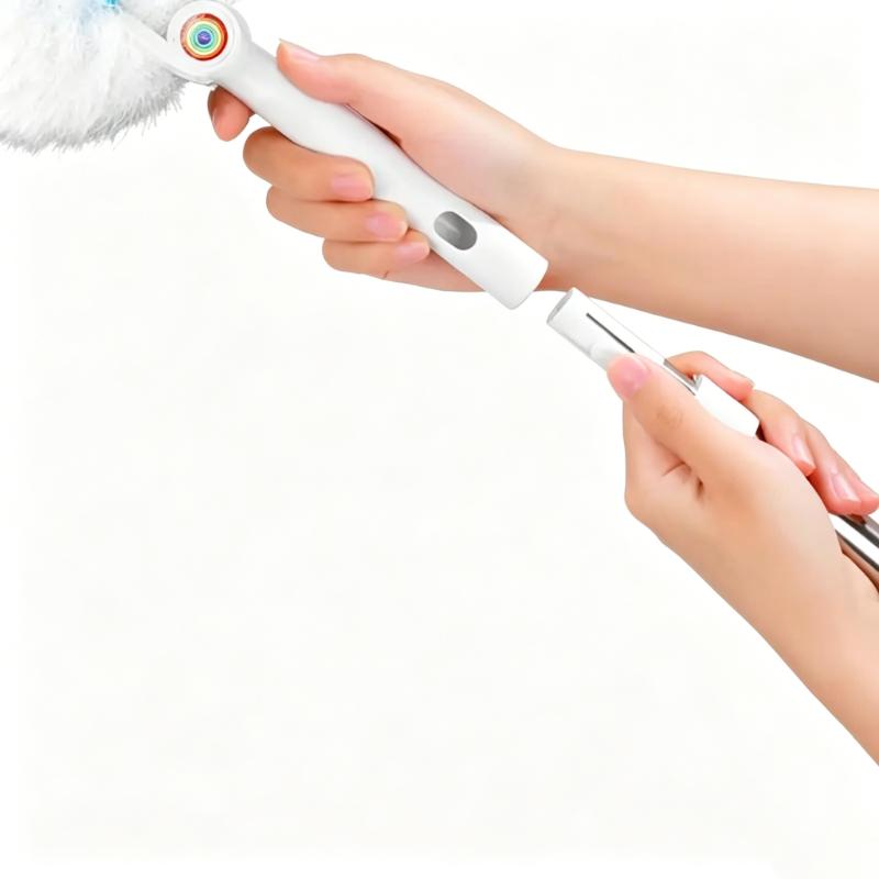 CLEAN WORLD Hot Sale Long Handle Cleaning Accessory Dusters Flexible Sofa Dust Mop for Home and Furniture