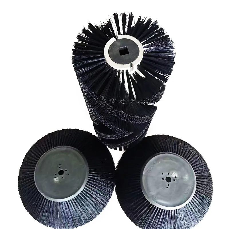 CLEAN WORLD Durable Non-deformable PP Steel Road Sweeper Roller Brush