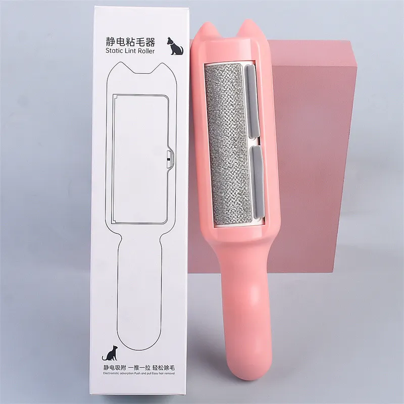 CLEAN WORLD Double Sided Pet Lint Removal Brush, Cat & Dog Floating Fur Remover for Home Sofa Carpet Hair Cleaning