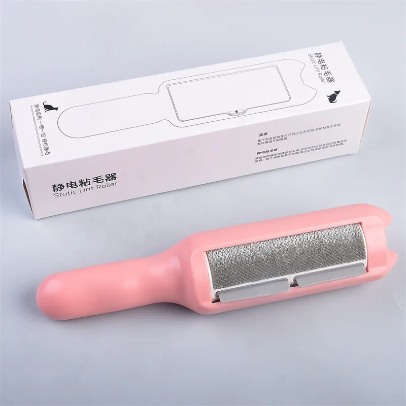 CLEAN WORLD Double Sided Pet Lint Removal Brush, Cat & Dog Floating Fur Remover for Home Sofa Carpet Hair Cleaning