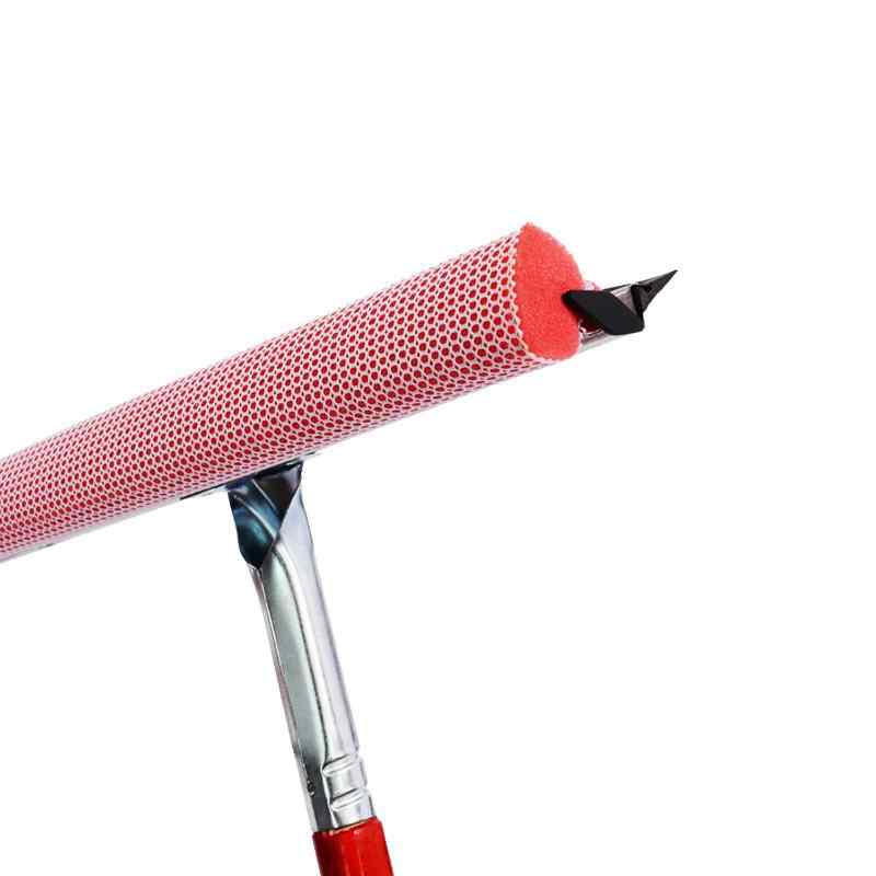 CLEAN WORLD Household Clean Brush Long Handle Sponge Window Cleaning Brush Bundle with High Quality