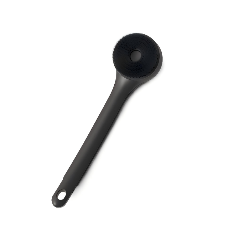 CLEAN WORLD Bathroom Brush, Bath Scrubber, Custom Electric ABS Plastic Bath Brush Machine Wow Factory Automatic Back Scrubbing Instrument Exfoliating Feature Oval