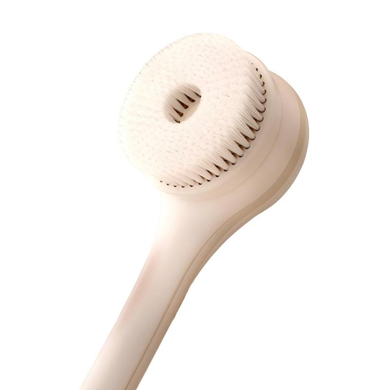 CLEAN WORLD Bathroom Brush, Bath Scrubber, Custom Electric ABS Plastic Bath Brush Machine Wow Factory Automatic Back Scrubbing Instrument Exfoliating Feature Oval