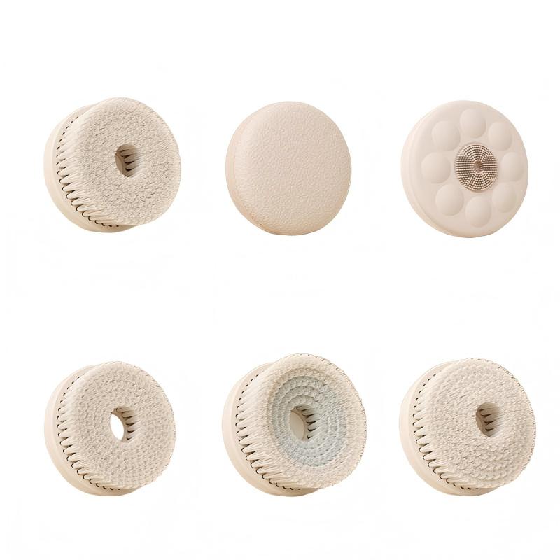 CLEAN WORLD Bathroom Brush, Bath Scrubber, Custom Electric ABS Plastic Bath Brush Machine Wow Factory Automatic Back Scrubbing Instrument Exfoliating Feature Oval