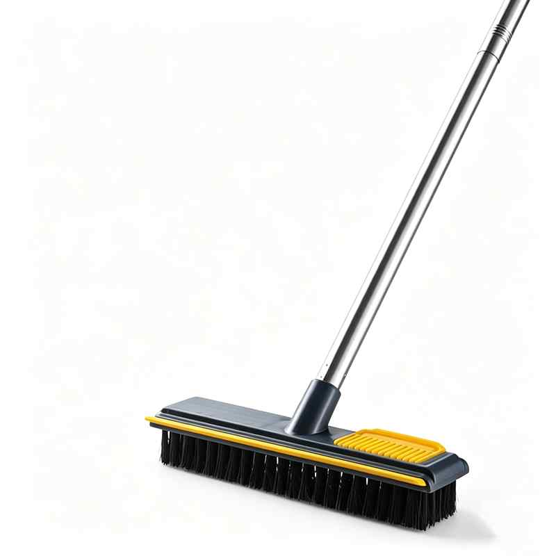 CLEAN WORLD Factory Direct Sale Long Handle Floor Brush Household Bathroom Tile Gap Cleaning Tool Brushes with Hard Bristle