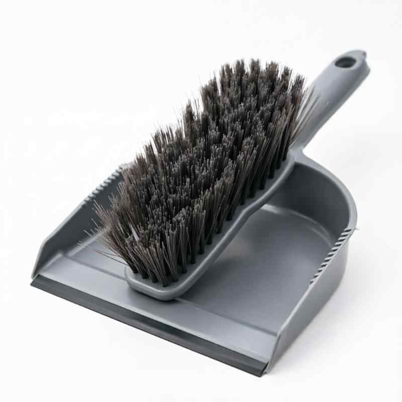 CLEAN WORLD Household Clean Tools Small Dustpan and Brush Set Are Used to Clean Kitchens, Floors, Tables, and Animal Cages