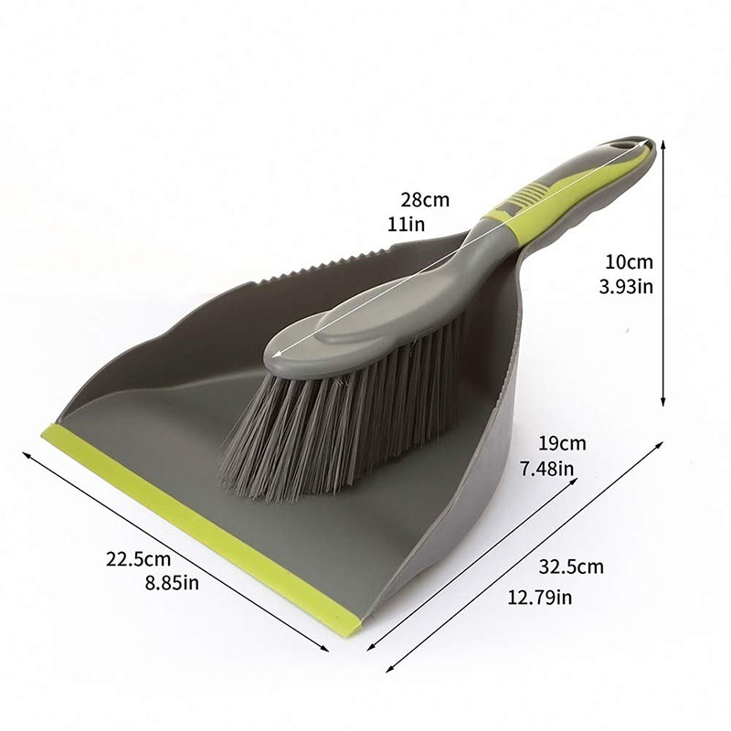 CLEAN WORLD Household Clean Tools Small Dustpan and Brush Set Are Used to Clean Kitchens, Floors, Tables, and Animal Cages