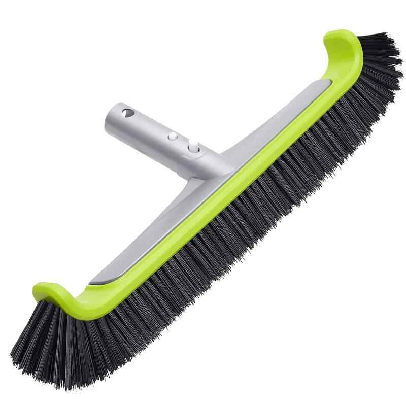 CLEAN WORLD Swimming Pool Scrub Brushes Premium Strong Bristle Pool Brush Head for Cleaning Walls,Heavy Duty Inground and Above Ground