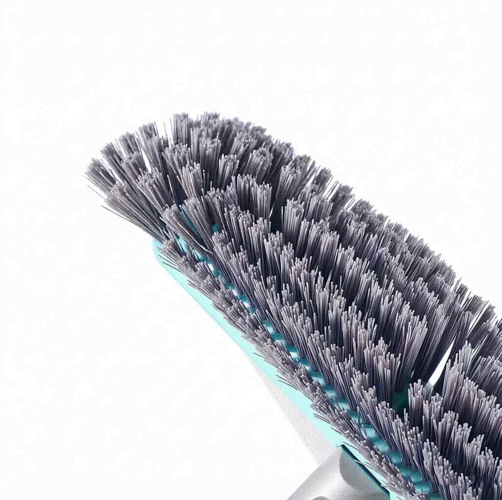 CLEAN WORLD Swimming Pool Brush Head Heavy Duty Aluminum Nylon Bristles Ground Brush for Clean Walls Tiles & Floors