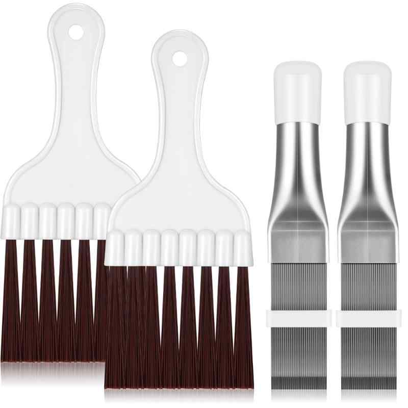 CLEAN WORLD Factory Manufacturing Composite Gap Clean Tools Soft Detailing Cleaning Brush for Air Conditioner