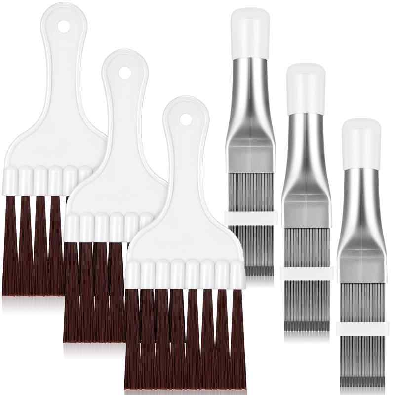 CLEAN WORLD Factory Manufacturing Composite Gap Clean Tools Soft Detailing Cleaning Brush for Air Conditioner