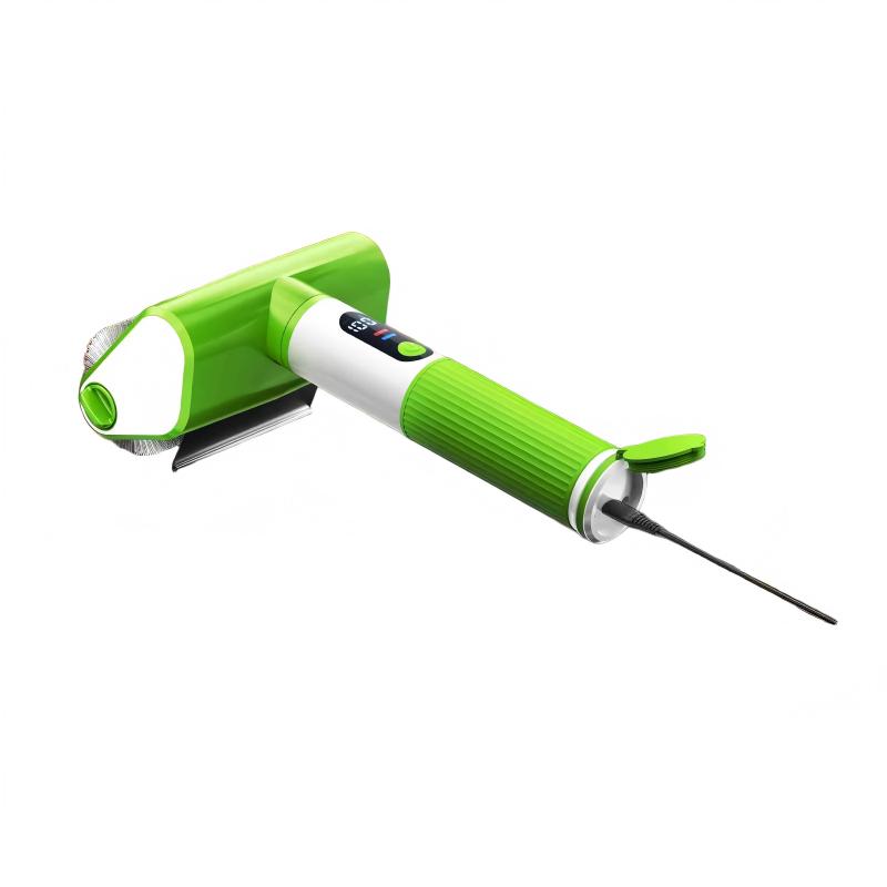 CLEAN WORLD Kitchen Grill Brush Electric Grill Brush, 2-Speed BBQ Grill Brush with LED Light/Screen Powerful Cleaning 800RPM/4000mAh/2 Brush Heads No Bristle Shedding Rechargeable Lightweight Grill Cleaner for Outdoor/Camping