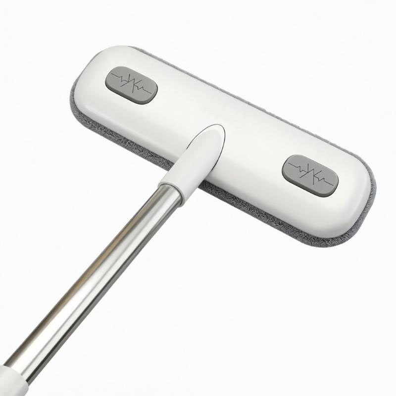 CLEAN WORLD Hot Selling Reusable Stainless Steel Carpet Hair Removal Brush Household Telescopic Eco-Friendly Cleaning Tools